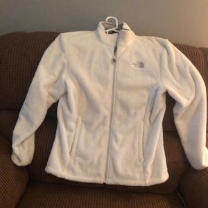Xl white north face jacket